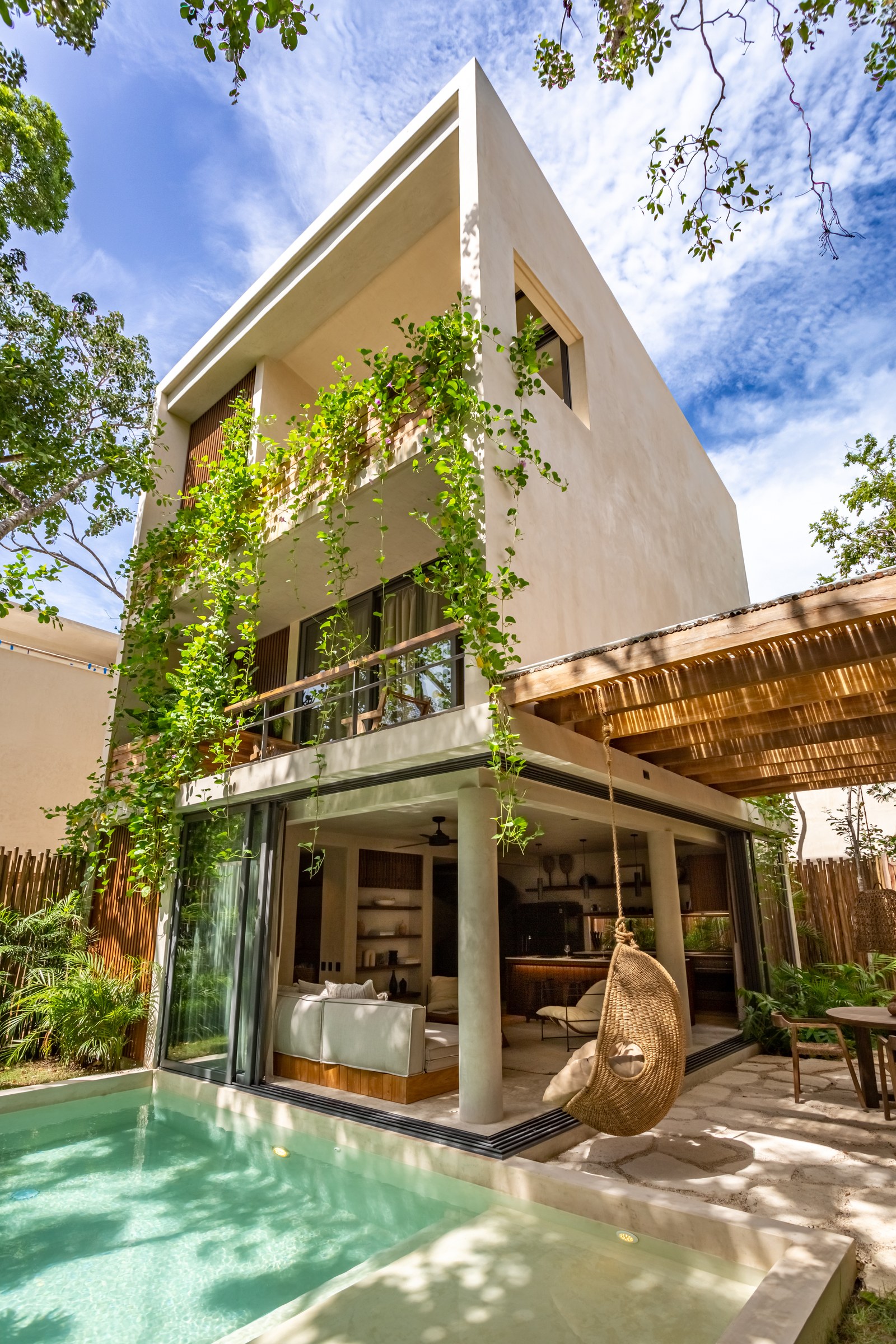 Villa Sol at AMARI Uptown, Tulum, with private pool and jungle facade