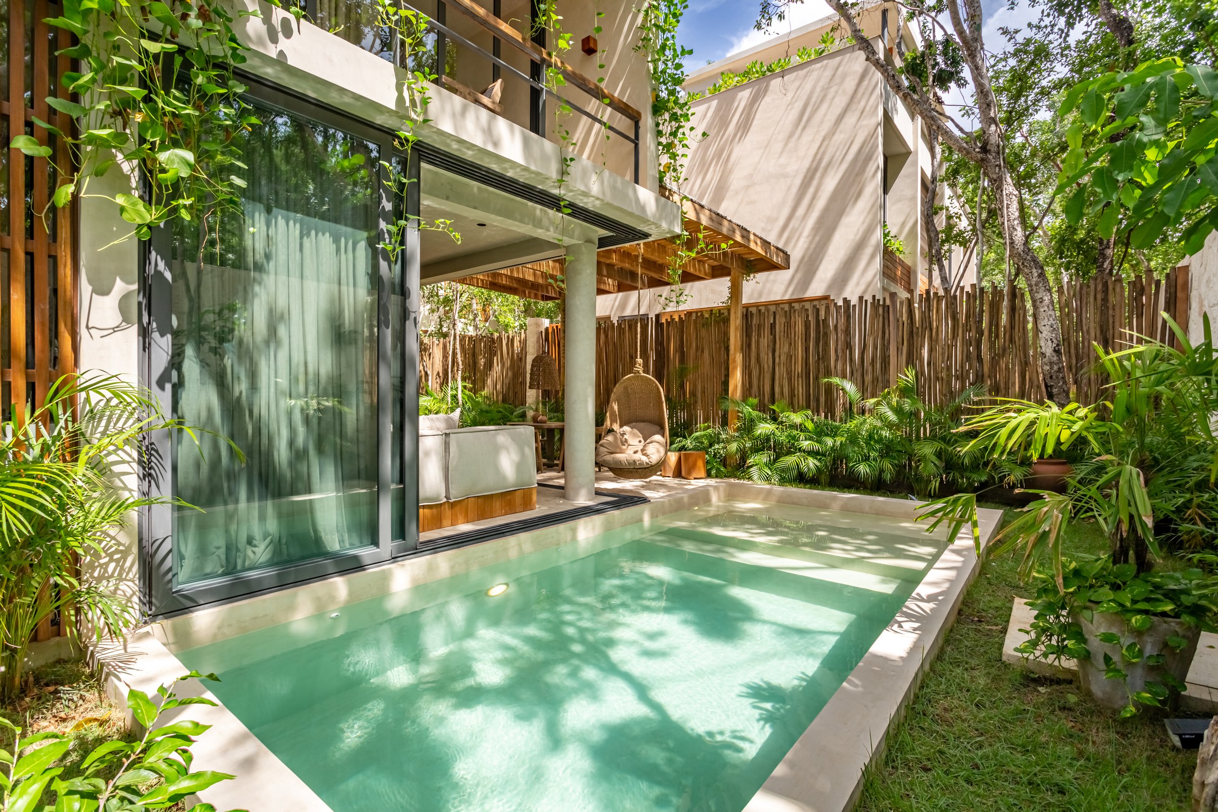 Villa Sol at AMARI Uptown, Tulum, with private pool and jungle facade