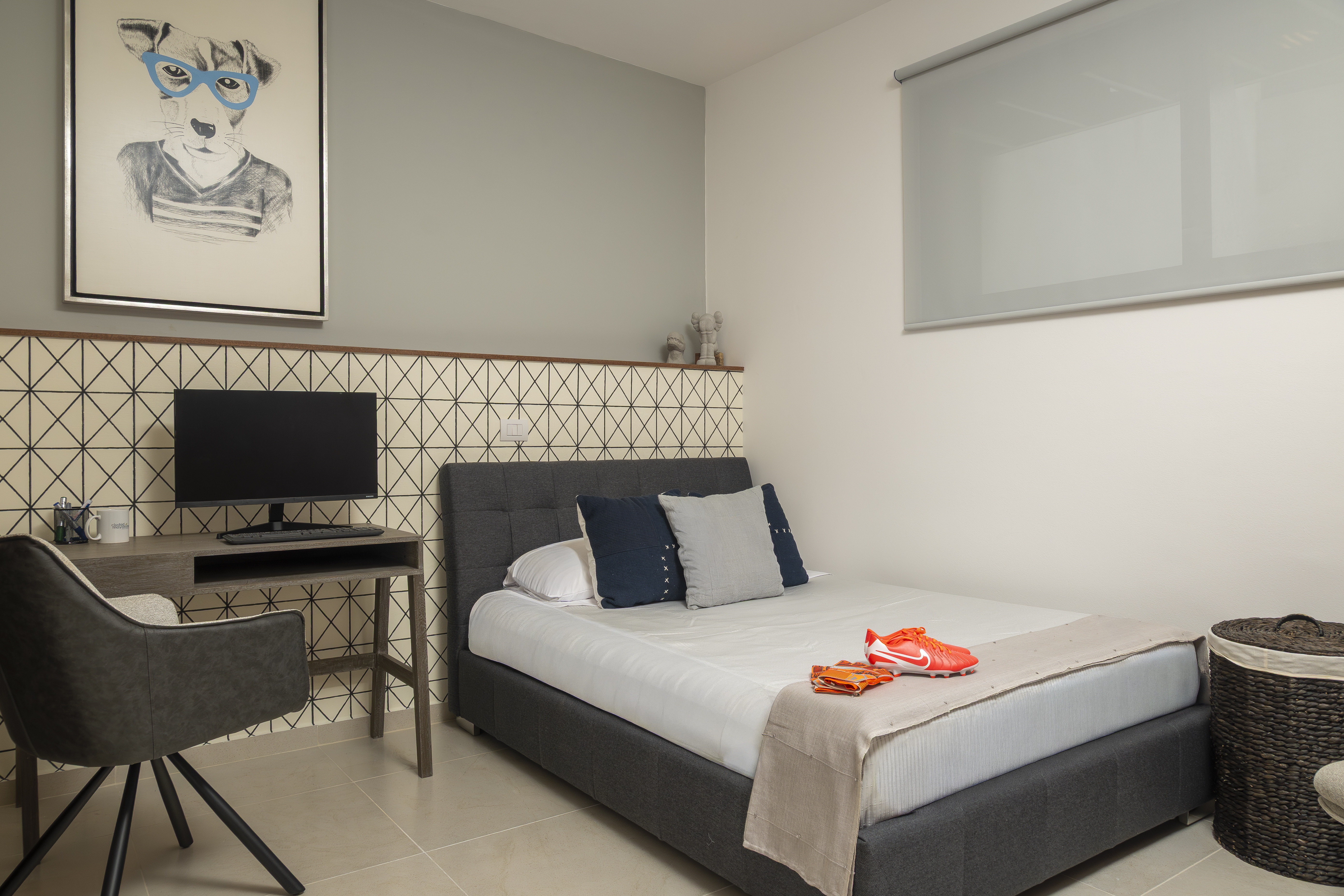 Second bedroom at Bosques Roble