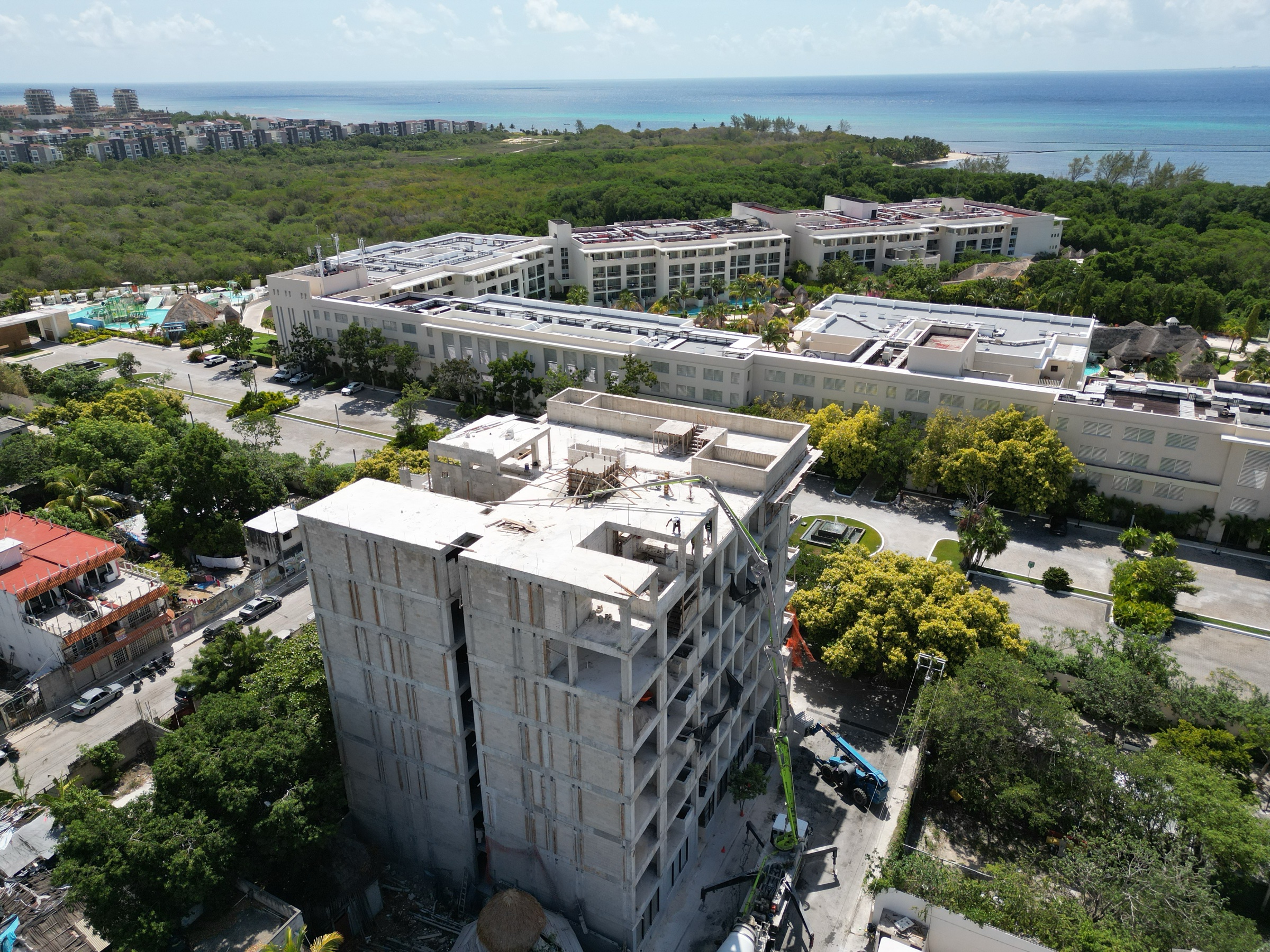 Second aerial angle of MAIA under construction, 7 August 2026