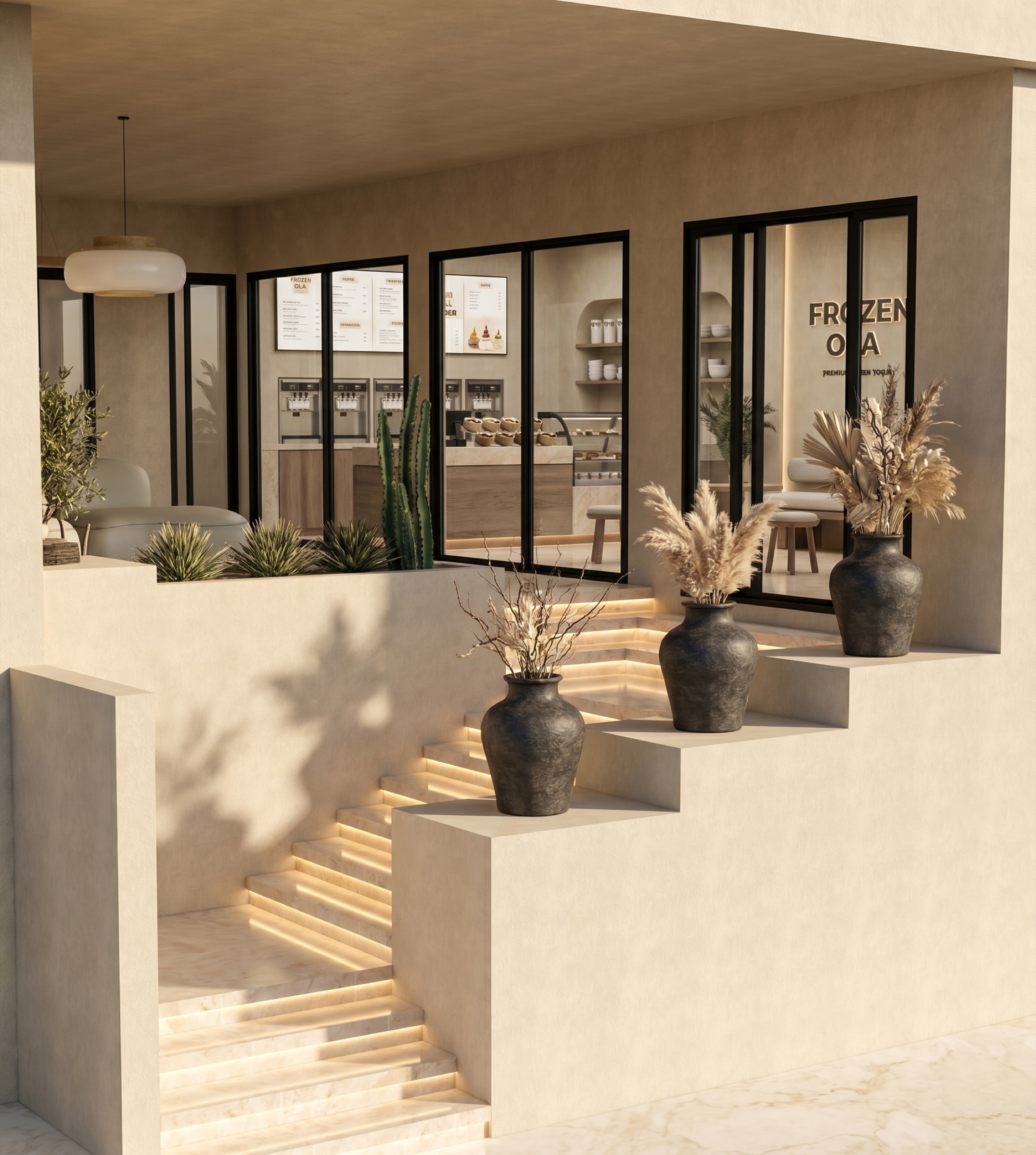 Developer render of the ground-floor reception