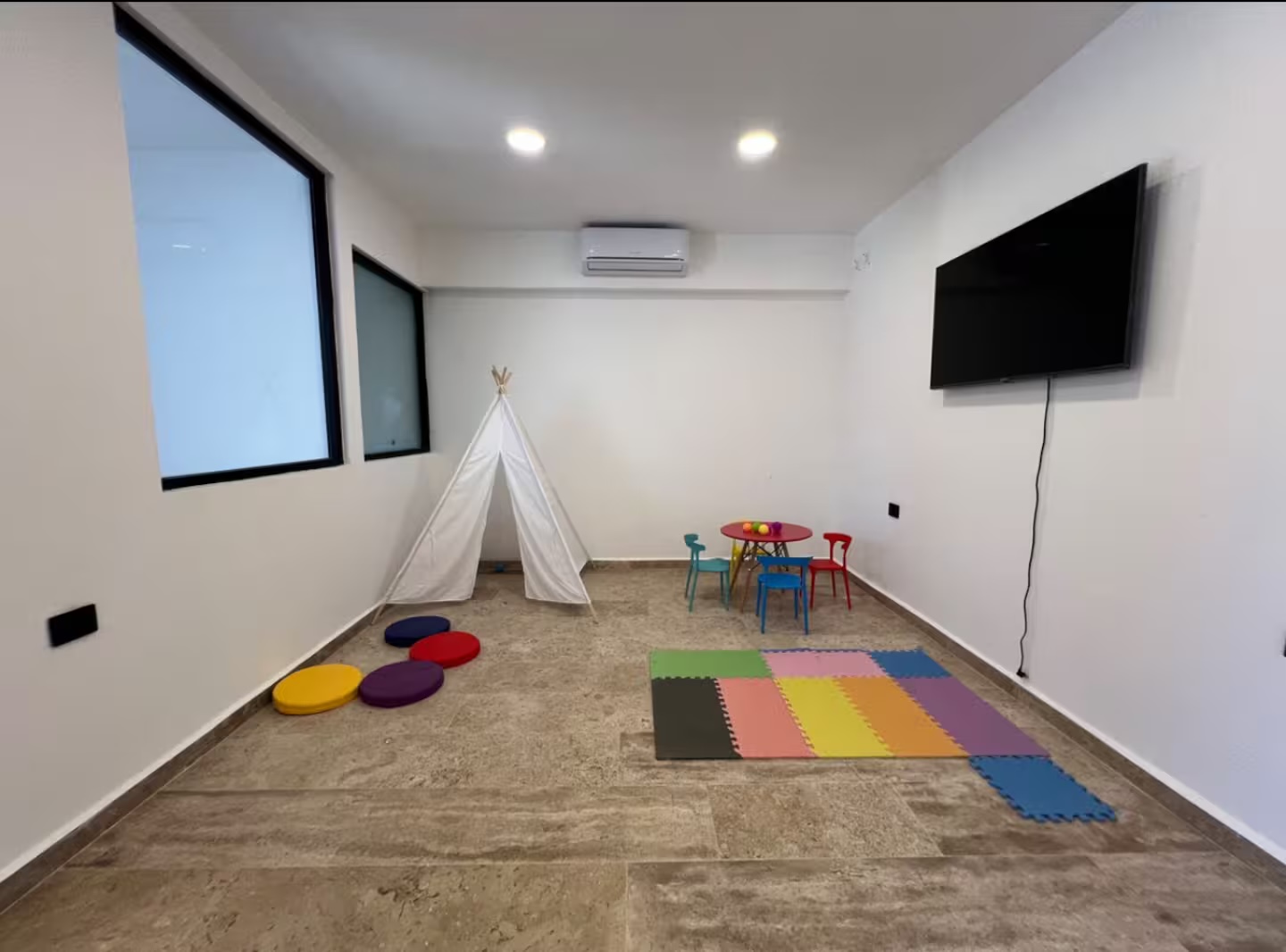 Children’s playroom at Naia Naay Village