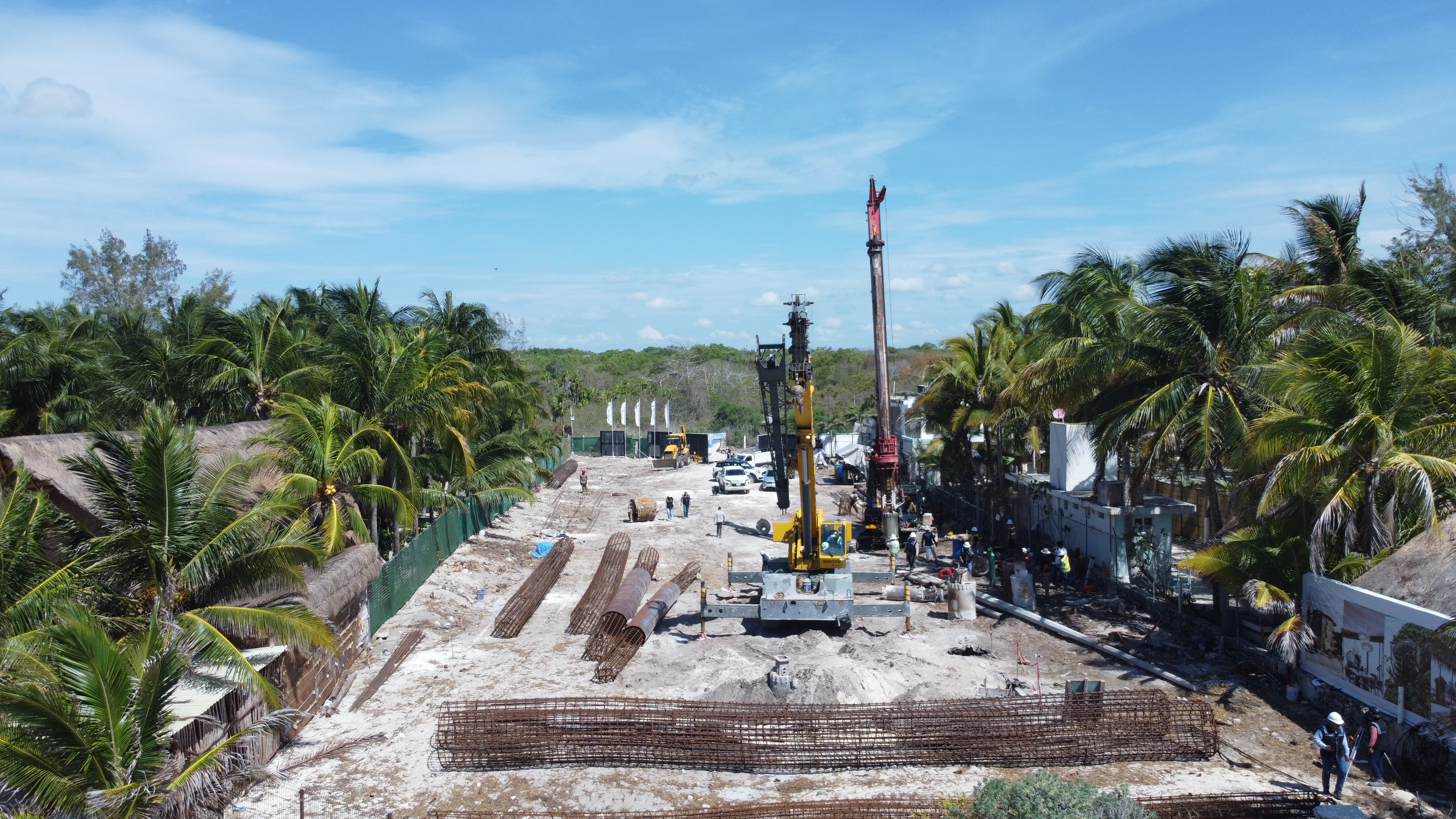 Piling underway, 5-Aug-2026