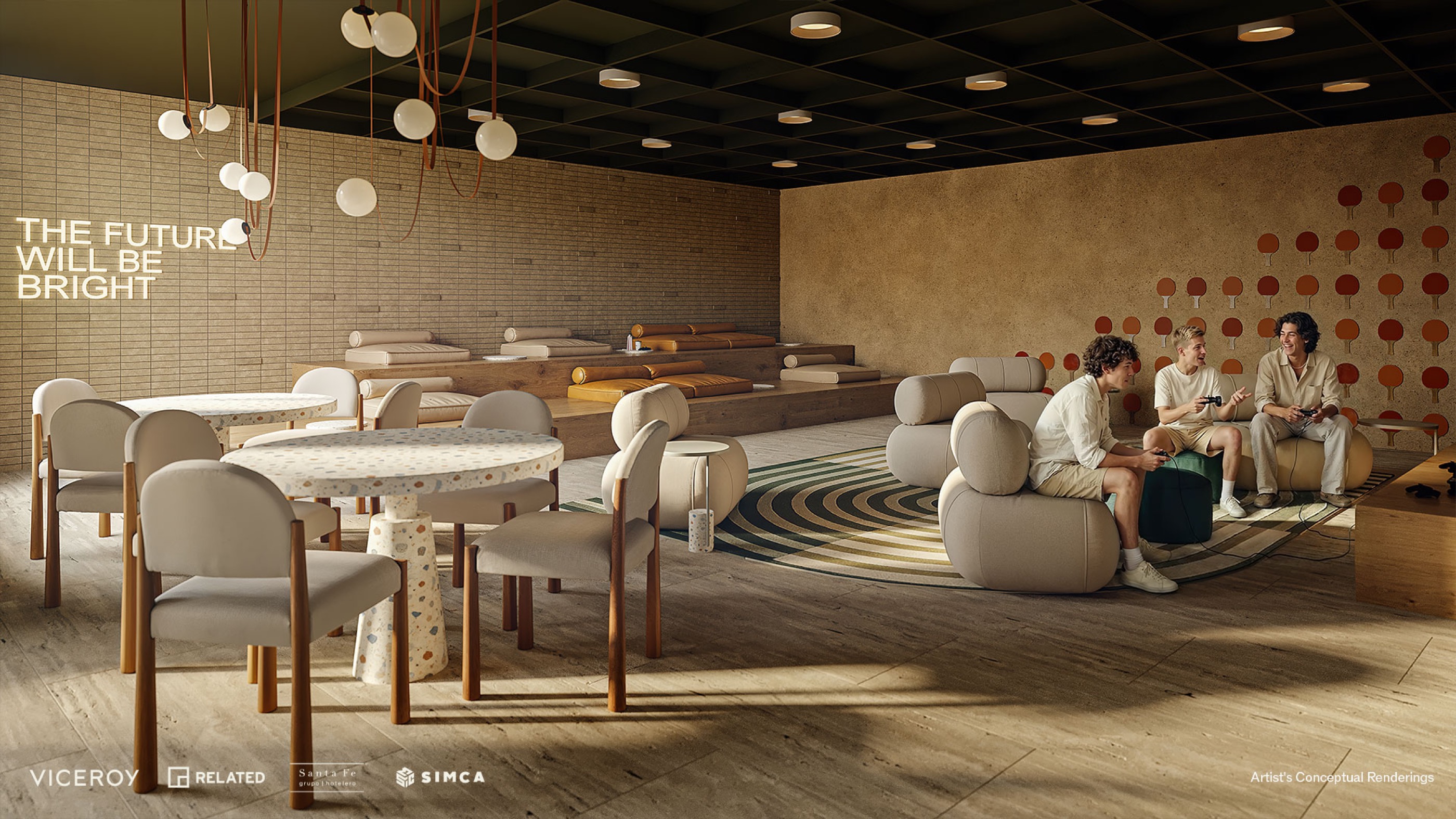 Teen lounge interior